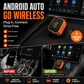 🚗 ¡50 % DE DESCUENTO POR TIEMPO LIMITADO! Adaptador inalámbrico para Android Auto · Conectar y usar