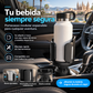 🚗🧩 Portavasos Modular para Coche – Se Expande y Ajusta, Cabe Botellas Grandes, Tazas con Asa y Vasos Térmicos, Instalación sin Herramientas 🥤✨