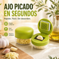 🧄✨ Picador y Prensa de Ajo Mini – Con Recipiente, Pica y Tritura en un Solo Movimiento sin Oler las Manos 🧤💨