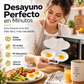 🍳 ¡COMPRA 1 Y LLEVA 2! ✨ Escalfador de Huevos Doble para Microondas – Cocina Rápida Sin Aceite, PP Grado Alimentario & Esencial de Cocina Versátil 💫