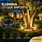 ⏳🔥¡50 % DE DESCUENTO POR TIEMPO LIMITADO! ⏰ Luz impermeable para anillos exteriores IP65