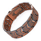 Brazalete Magnético de Cobre Magnex™ – Soporte de Tres Filas para la Comodidad Articular