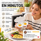 🍳 ¡COMPRA 1 Y LLEVA 2! ✨ Escalfador de Huevos Doble para Microondas – Cocina Rápida Sin Aceite, PP Grado Alimentario & Esencial de Cocina Versátil 💫