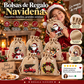 🎅 ¡50% DE DESCUENTO POR TIEMPO LIMITADO! ✨ Bolsas de regalo navideñas con cordón – Diseño de Papá Noel y renos, bolsas de tela reutilizables para envolver regalos ✨
