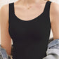 Camisetas térmicas de tirantes para mujer con sujetador incorporado.
