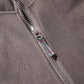 Chaqueta con capucha de forro polar de doble cara para hombre