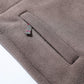 Chaqueta con capucha de forro polar de doble cara para hombre