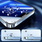 Juego de protectores de pantalla HD transparentes y con privacidad para iPhone