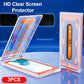 Juego de protectores de pantalla HD transparentes y con privacidad para iPhone
