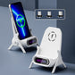 📱✨ Soporte de Teléfono con Cargador Rápido Inalámbrico - Ajuste Universal y Rotación 360°, Ideal para Viajes u Oficina 🚗📦