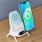 📱✨ Soporte de Teléfono con Cargador Rápido Inalámbrico - Ajuste Universal y Rotación 360°, Ideal para Viajes u Oficina 🚗📦