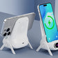 📱✨ Soporte de Teléfono con Cargador Rápido Inalámbrico - Ajuste Universal y Rotación 360°, Ideal para Viajes u Oficina 🚗📦