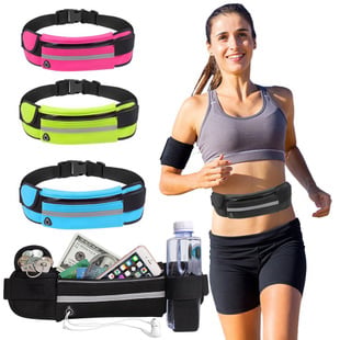 ⏰ Compre 1 y obtenga 1 gratis! 🏃‍♂️ Running Jogging Portátil – Cinturón Impermeable con Soporte para Teléfono, Perfecto para Deportes al Aire Libre 🌟📱💦
