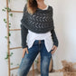 Mantón de punto para mujer