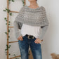 Mantón de punto para mujer