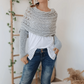Mantón de punto para mujer