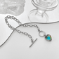 🔥 Compra 1 y llévate 1 gratis 🎁 Pulsera o collar con corazón que cambia de color