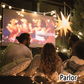 🔥Oferta especial 2026🔥Pantalla gigante portátil para cine al aire libre - Proyección 4K HD con soporte ajustable para fiestas al aire libre 🌟🌙
