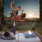 🔥Oferta especial 2026🔥Pantalla gigante portátil para cine al aire libre - Proyección 4K HD con soporte ajustable para fiestas al aire libre 🌟🌙