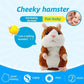 Peluche de Hámster Parlante – Repite lo que Dices con Movimiento de Cabeza