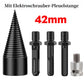 🪓 ¡Oferta especial por tiempo limitado! Broca cónica para partir leña · 32 mm · Set de 5 piezas