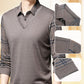 Camisas Casuales de Manga Larga para Hombre de Dos Piezas