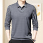 Camisas Casuales de Manga Larga para Hombre de Dos Piezas