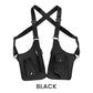 Bolso táctico antirrobo para exteriores con doble correa para el hombro y múltiples bolsillos