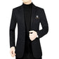 Chaqueta de traje casual de corte slim para hombre