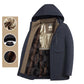 Abrigo Térmico de Invierno para Hombre con Capucha Gruesa – Parka Cálida para el Frío ❄️🧥