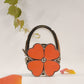 Gancho para bolso con forma de trébol de cuatro hojas