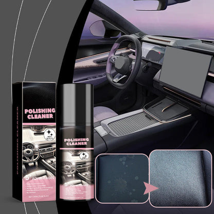 🚗✨ Limpiador Interior Auto 100ml – Tamaño Ideal para Guantera, Elimina Polvo y Manchas de Tablero, Asientos y Plásticos al Instante 🧴👌