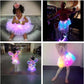 🎁💃 Mini Falda Luminosa para Niñas – Ideal para Regalo de Cumpleaños, Bailes de Ballet y Juegos Nocturnos Mágicos 🩰🌌