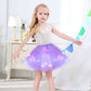🎁💃 Mini Falda Luminosa para Niñas – Ideal para Regalo de Cumpleaños, Bailes de Ballet y Juegos Nocturnos Mágicos 🩰🌌