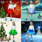 🎁💃 Mini Falda Luminosa para Niñas – Ideal para Regalo de Cumpleaños, Bailes de Ballet y Juegos Nocturnos Mágicos 🩰🌌