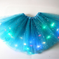 🎁💃 Mini Falda Luminosa para Niñas – Ideal para Regalo de Cumpleaños, Bailes de Ballet y Juegos Nocturnos Mágicos 🩰🌌