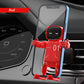🤖 50% dto. Soporte de móvil para coche con diseño robot – rotación 360°, montaje seguro y compatible con todos los smartphones. ¡Estilo futurista! ✨🚗
