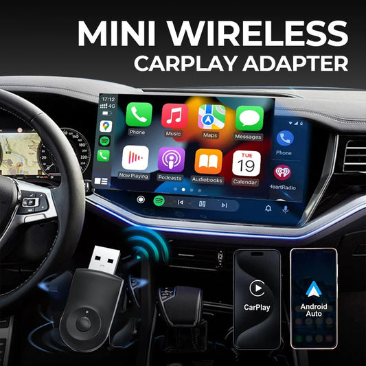🔥 Oferta por Tiempo Limitado - 49% de Descuento 🔥 Adaptador Mini Inalámbrico para CarPlay