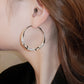 💖Pendientes Círculo con Circonita