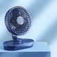 Ventilador oscilante de escritorio portátil recargable