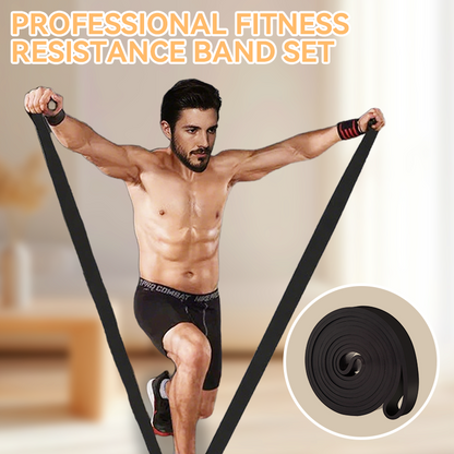 💪🔥 Set de Bandas de Resistencia Profesional – 5 Niveles de Fuerza, Entrena Cuerpo Completo en Casa o el Gym sin Máquinas Pesadas 🏠✅