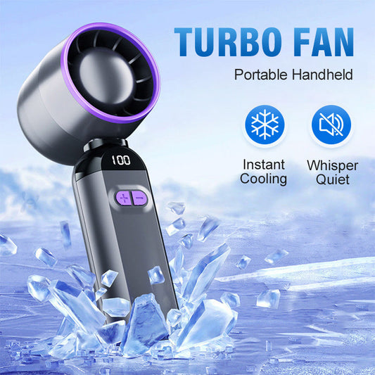 ⏰Oferta por tiempo limitado🔥🔥Ventilador turbo portátil de mano💨