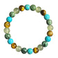 💎✨ Pulsera de Cuentas Piedra Natural – Energía Positiva, Protección Espiritual y Look Bohemio Único 🧘‍♀️🌿