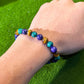 💎✨ Pulsera de Cuentas Piedra Natural – Energía Positiva, Protección Espiritual y Look Bohemio Único 🧘‍♀️🌿