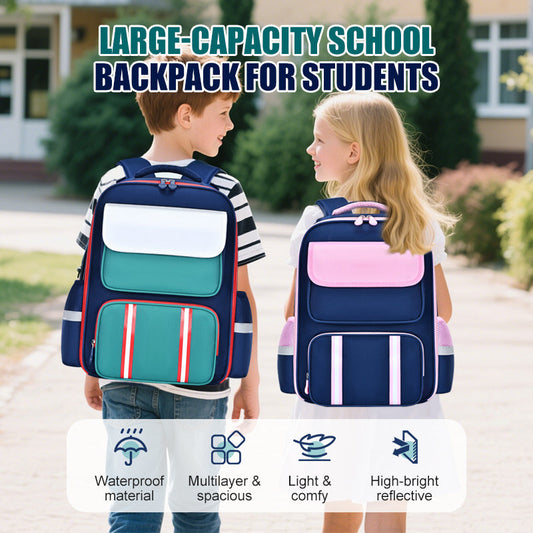 Mochila escolar de gran capacidad para estudiante