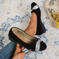 💕Zapatos de Cuña con Rhinestones Ligeros y de Moda para Mujer
