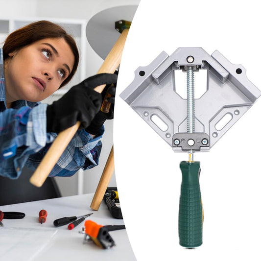 🛠️🔥 50 % DE DESCUENTO – Abrazadera de ángulo recto resistente y duradera de 90° ✨🔧