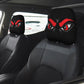 😆 Fundas divertidas para reposacabezas de coche con dibujos animados – 2 unidades, ajuste universal 🚗