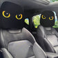 😆 Fundas divertidas para reposacabezas de coche con dibujos animados – 2 unidades, ajuste universal 🚗