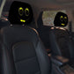 😆 Fundas divertidas para reposacabezas de coche con dibujos animados – 2 unidades, ajuste universal 🚗